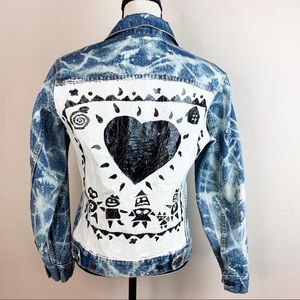 Levi’s Strauss Denim Acid Wash Jacket